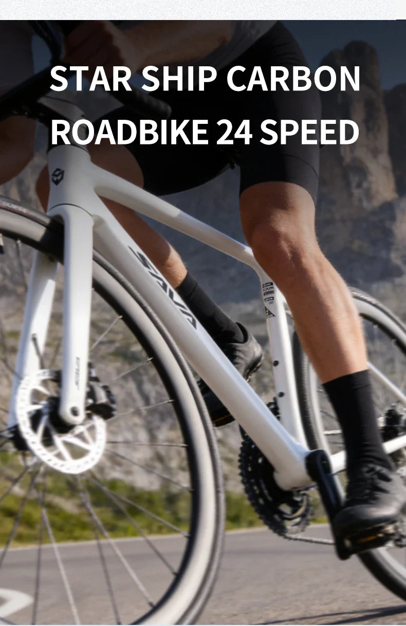 SAVA EX7-S 2026 Adult Road Bike, Aluminum Frame, TIAGRA R4700 20-Speed Drivetrain, 700C Adults Bicycle