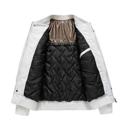 Men's Outdoor Sports and Leisure Windproof Breathable Thick Cotton Baseball Jacket Fashionable Cool Warm Cotton Jacket