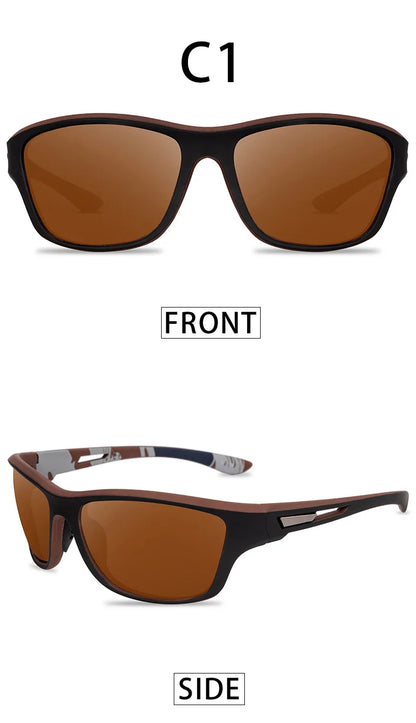 Polarized Fishing Sunglasses – Classic Vintage Style for Men, Driving & Outdoor Use