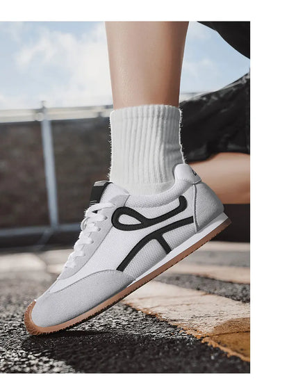 Men's Sporty Casual Shoes Summer 2025 New Model Large Size 45 Canvas Face Youth Student Breathable Leather plus Net Cloth