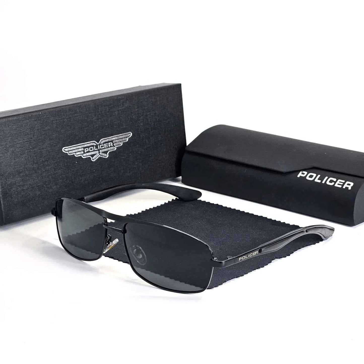 Audi Sunglasses Polarized UV400 Driving Sunglasses for Men/Women Square Frame Glasses Wholesale Gift for Auto Enthusiasts 5571