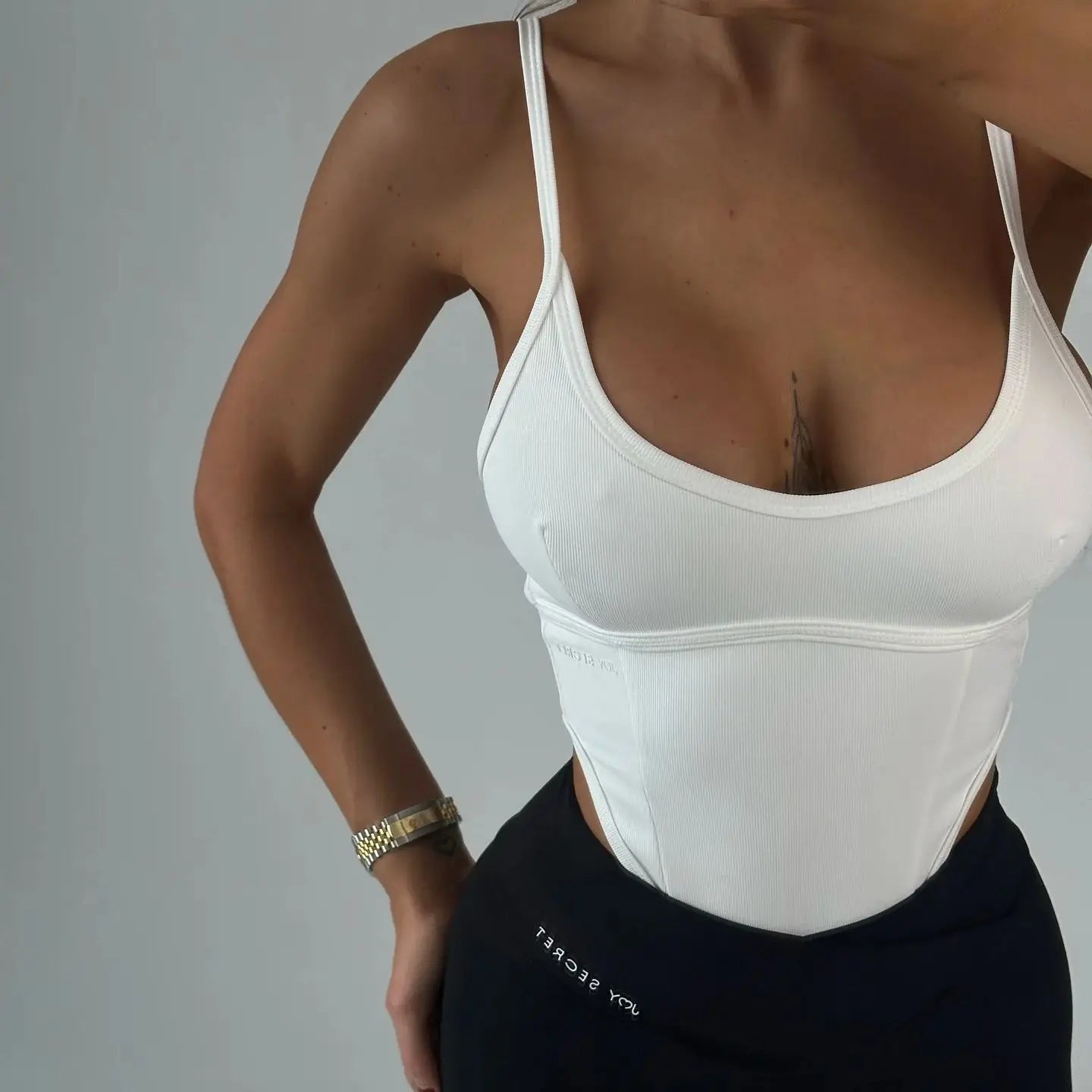 2024 Summer Sexy Bodysuits Women Slim Fashion Spaghetti Straps Skinny Bodycon Solid Color Rompers Club Women Bodysuits Female