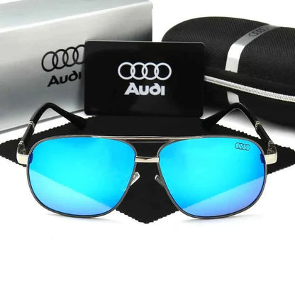 Audi  편광선글라스 UV400 Polarized Sunglasses for Men Women Motorcycle Glasses Anti-Glare Outdoor Adventure Shades 5012