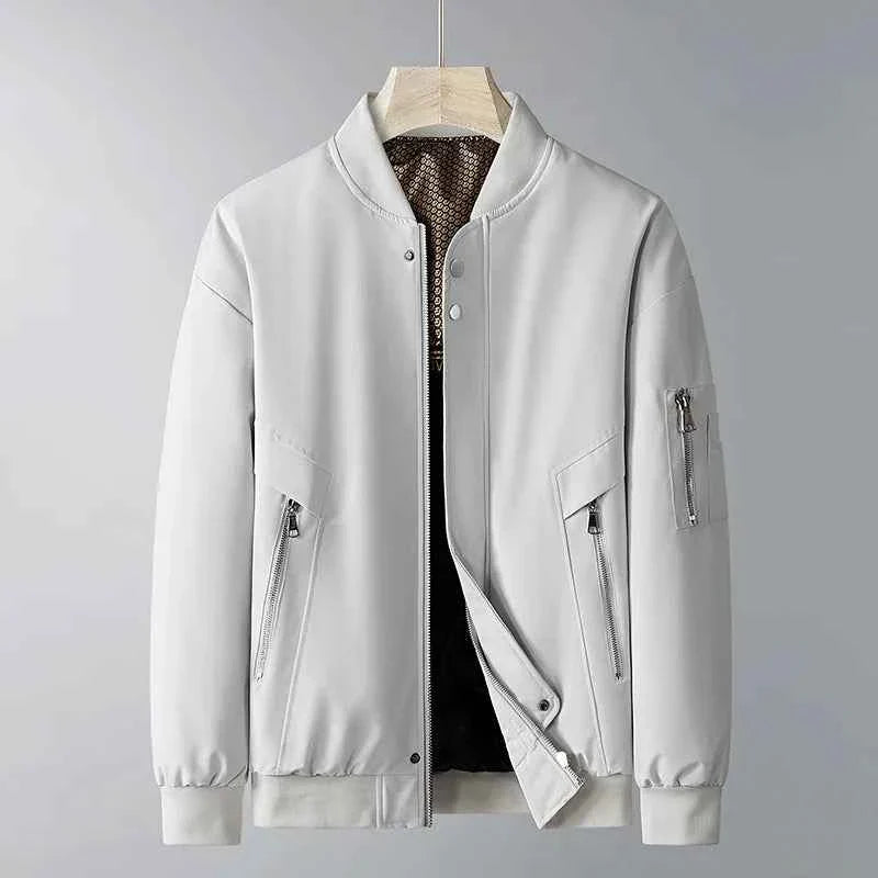 Men's Outdoor Sports and Leisure Windproof Breathable Thick Cotton Baseball Jacket Fashionable Cool Warm Cotton Jacket