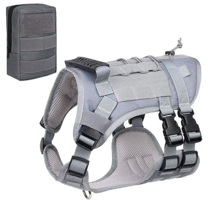 Tactical Dog Harness for Dogs No Pull Adjustable Pet Harness Working Training Easy Control Pet Vest Military Service Dog Harness