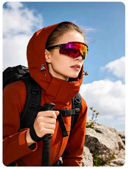 SCVCN New Eagle Beak Fashion Sunglasses Outdoor Cycling Climbing Glasses UV400 for Men Road Bike Women Sports Hiking Eyewear