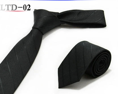 Luxury 7CM Mens Ties Striped Dot Necktie Formal Classic Business Neck Ties Jacquard Woven Necktie For Men Groom Wedding Party