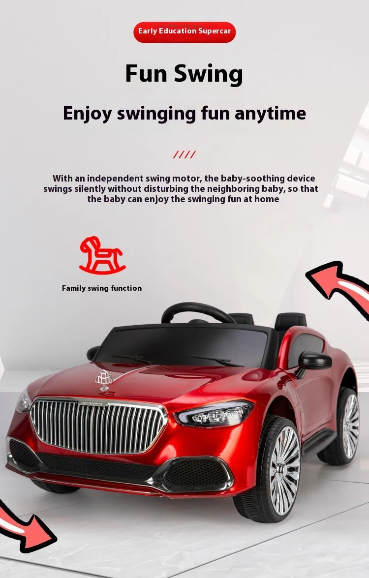 Children's Electric Vehicles Male and Female Remote Control Self Driving Four-wheel Drive Batteries Toy Ride On Cars