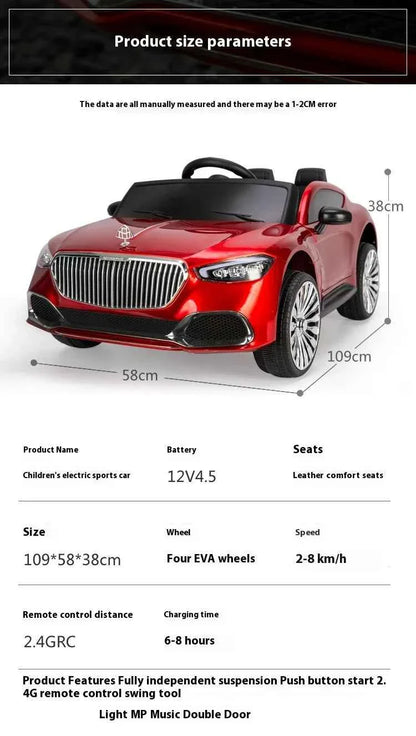 Children's Electric Vehicles Male and Female Remote Control Self Driving Four-wheel Drive Batteries Toy Ride On Cars