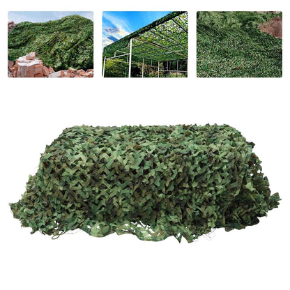 Camo Netting Camouflage Net Blind – 210D Oxford, Waterproof, Cuttable, for Hunting, Camping & Sunshade