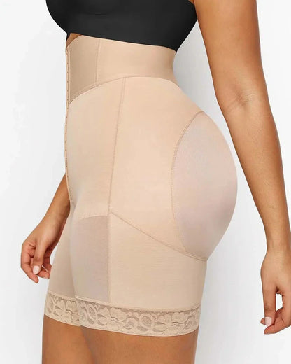 LMYLXL 3 Boned Sculpt High Waist Booty Shorts Slimming Flat Belly Sheathing Panties Body Shaper Postpartum Control