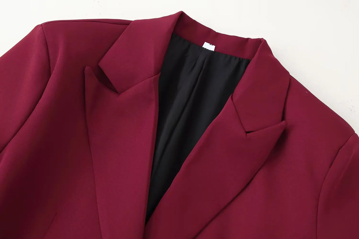 KONDALA 2025 Office Lady Fashion Slim Suits Single Breasted Feather Trim Blazer+Zipper Pockets Long Pants Fashion Female Suit