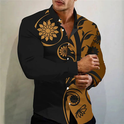 Men's casual shirts are fashionable, elegant, comfortable, slim and loose 2024 men's tops lightweight sports outdoor shirts