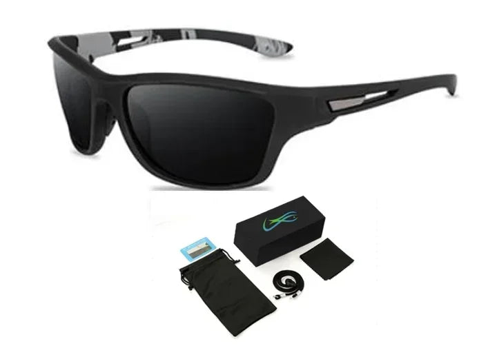 Polarized Fishing Sunglasses – Classic Vintage Style for Men, Driving & Outdoor Use