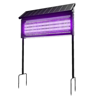 JOYINLED 15W/40W Electric Fly Killer Solar Rechargeable Mosquito Zapper Waterproof Outdoor Insect Killer Patio Garden Backyard