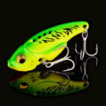 5pcs Metal VIB Fishing Lure Set – Vibration Spoon Hard Bait Crankbait Wobbler Swimbait Cicada 3/7/10/15/20g