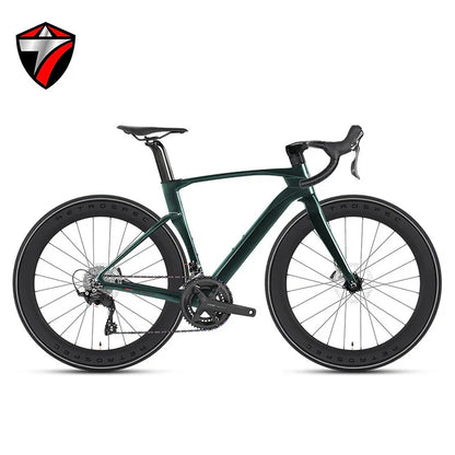 TWITTER Cyclone RS Full Carbon Road Bike – Shimano 105 24-Speed with Hydraulic Disc Brakes