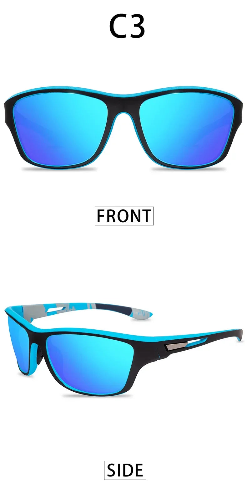 Polarized Fishing Sunglasses – Classic Vintage Style for Men, Driving & Outdoor Use