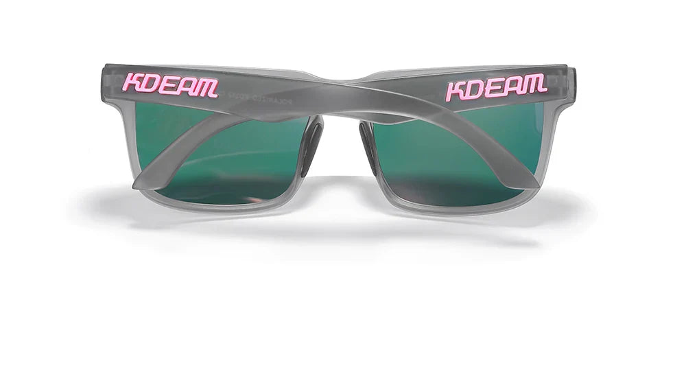 KDEAM Square Men's Polarized Sunglasses Outdoors Lifestyle Coating Sun Glasses New Matching Colors With Box