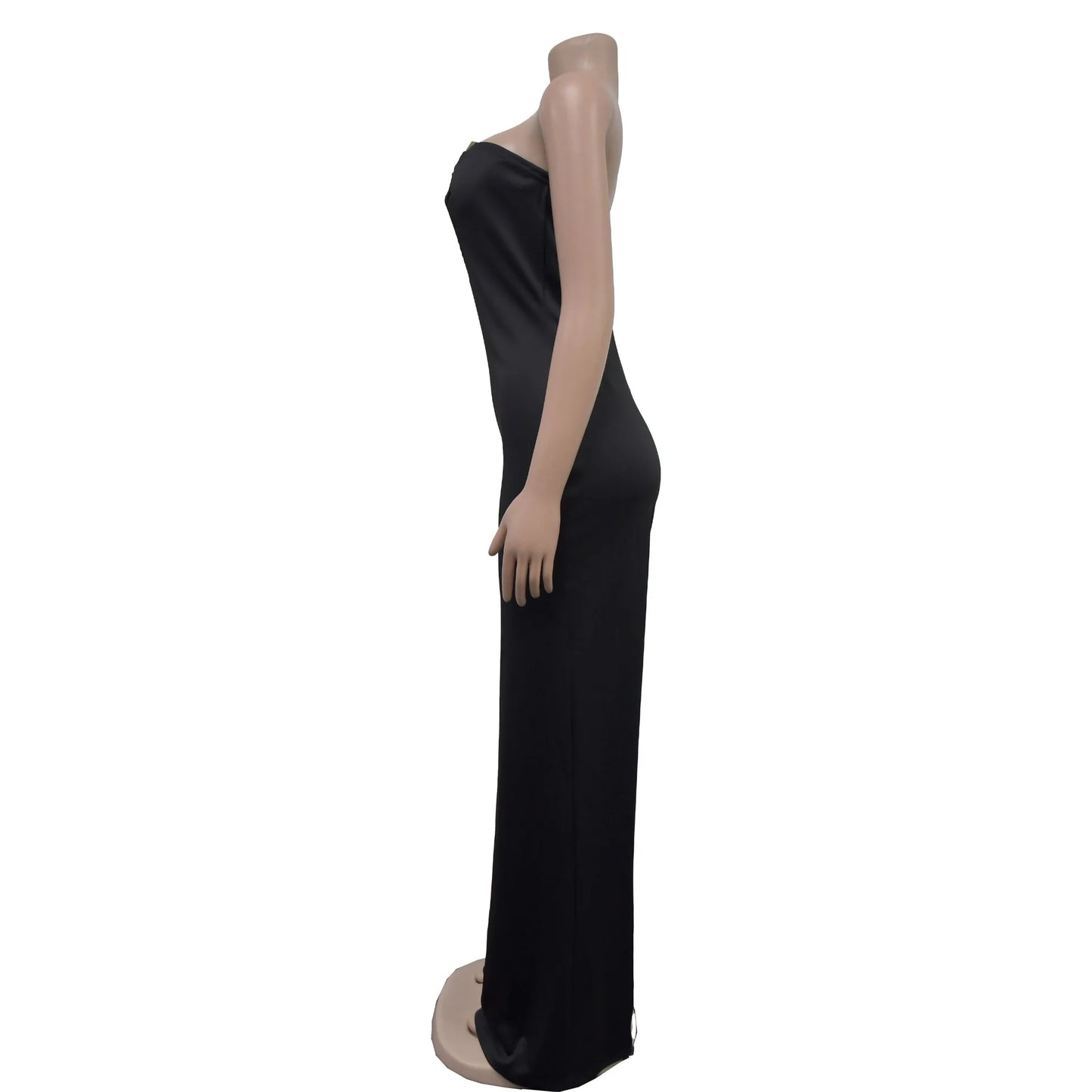 Summer Sexy Backless Women's Jumpsuit Fashionable Slim Fit Elegant Package hip Wide Leg Long Pants Female Party Jumpsuit 2025