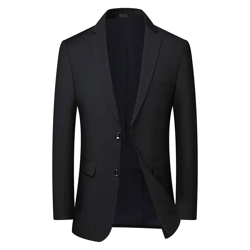 High Quality Men Suits 3 Pieces Elegant Blazer 2 Sets Luxury Wedding Business Vest Pants Coats 2023 Formal Jackets