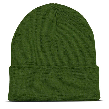 Custom Embroidery Design Logo Text Name Beanies Hats for Men Women Warm Winter Knit Cuff Beanie Cap Wholesale Dropshipping