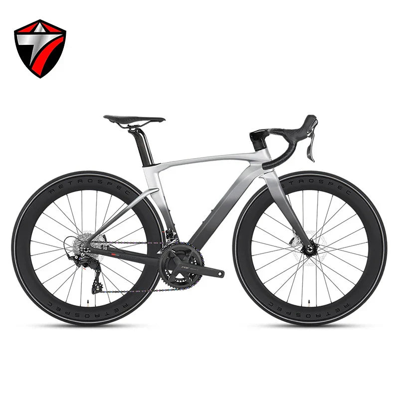 TWITTER Cyclone RS Full Carbon Road Bike – Shimano 105 24-Speed with Hydraulic Disc Brakes