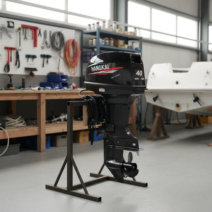 Hangkai 40HP Outboard Motor – 2-Stroke 703cc Water-Cooled Marine Petrol Engine for Fishing & Speed Boats