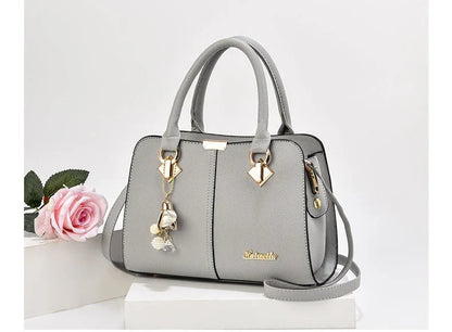 New Woman Shoulder Bag Large Capacity Handbag for Women Crossbody Bag PU Portable Bucket Bag Ladies Messenger Bags Tote Bags
