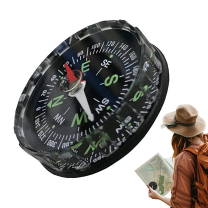 Waterproof Hiking Compass – Multifunctional Sighting Navigation for Survival, Mountaineering & Boating