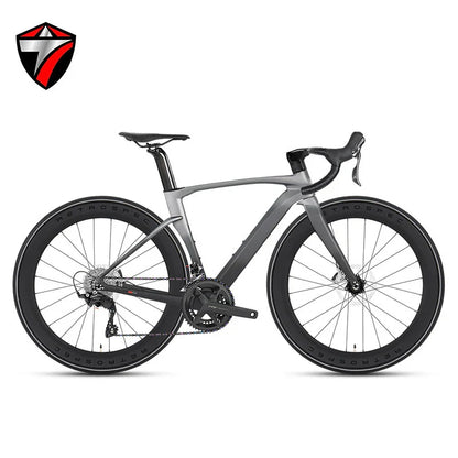TWITTER Cyclone RS Full Carbon Road Bike – Shimano 105 24-Speed with Hydraulic Disc Brakes