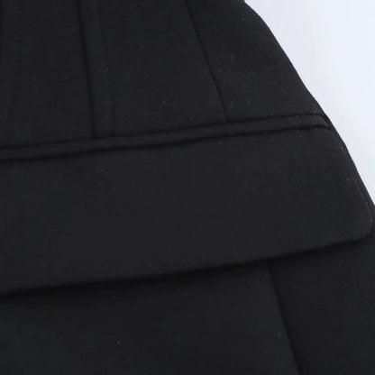 KONDALA 2026 Spring Summer Elegant Office Lady Solid Suits Fashion Slim Single Button Shrug Blazers Chic Zipper Flare Pants