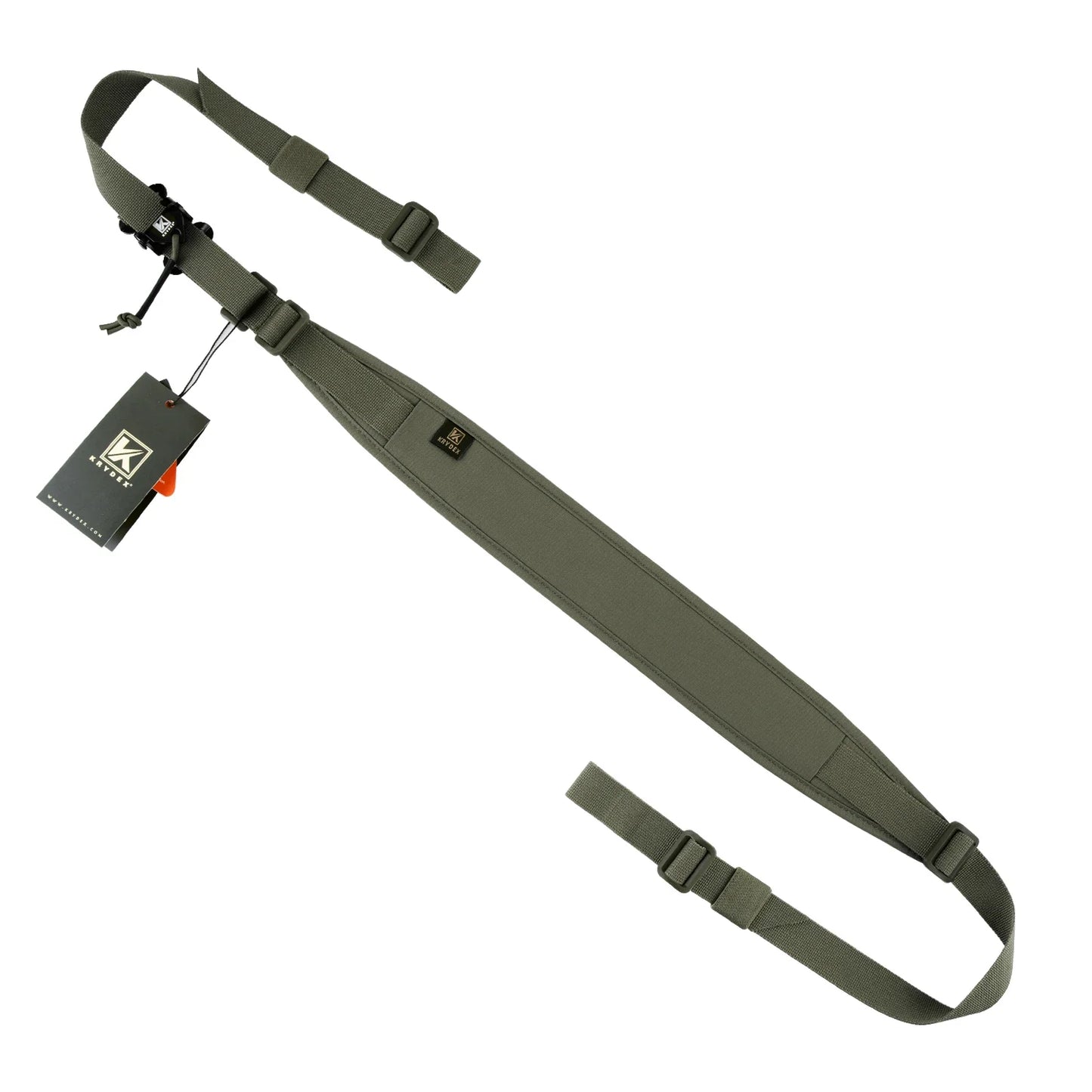 2-Point Modular Rifle Sling – 2.25", Padded, Quick-Adjust, Nylon, 5 Colors