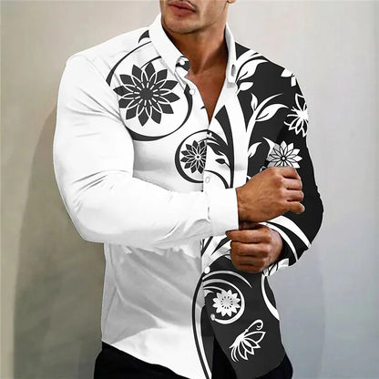 Men's casual shirts are fashionable, elegant, comfortable, slim and loose 2024 men's tops lightweight sports outdoor shirts