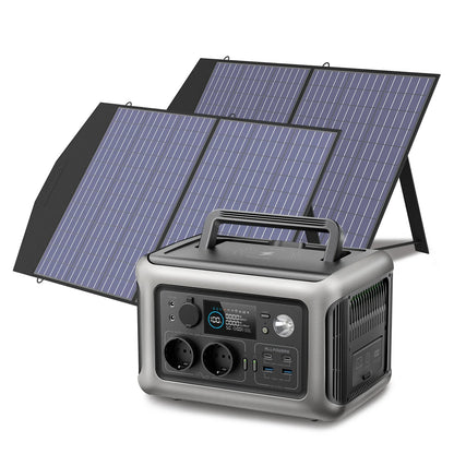 ALLPOWERS R600 Portable Power Station – 299Wh 600W LiFePO4, Solar Ready, UPS, 5-Year Warranty