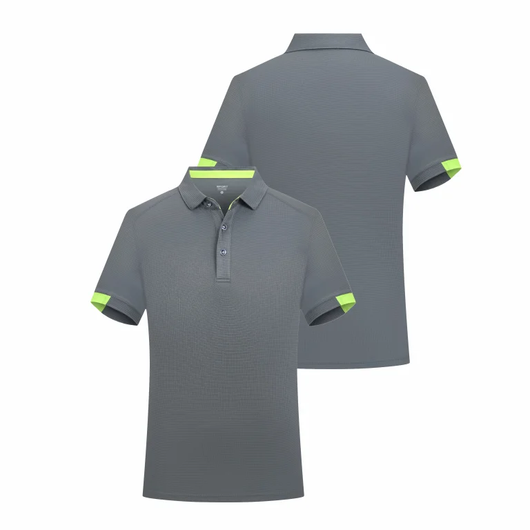 ZXL Quick-drying Sports Polo Shirt Custom Logo  Company Brand Design Print Embroidery Breathable Lapel Short Sleeve Polo Shirts