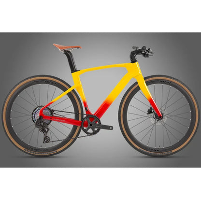 TWITTER Hot Selling V3 Gravel Bike 700X40C Carbon Fiber Road Bicycle RS-24 Speed Touring Bikes With Flat Handle For Men Women
