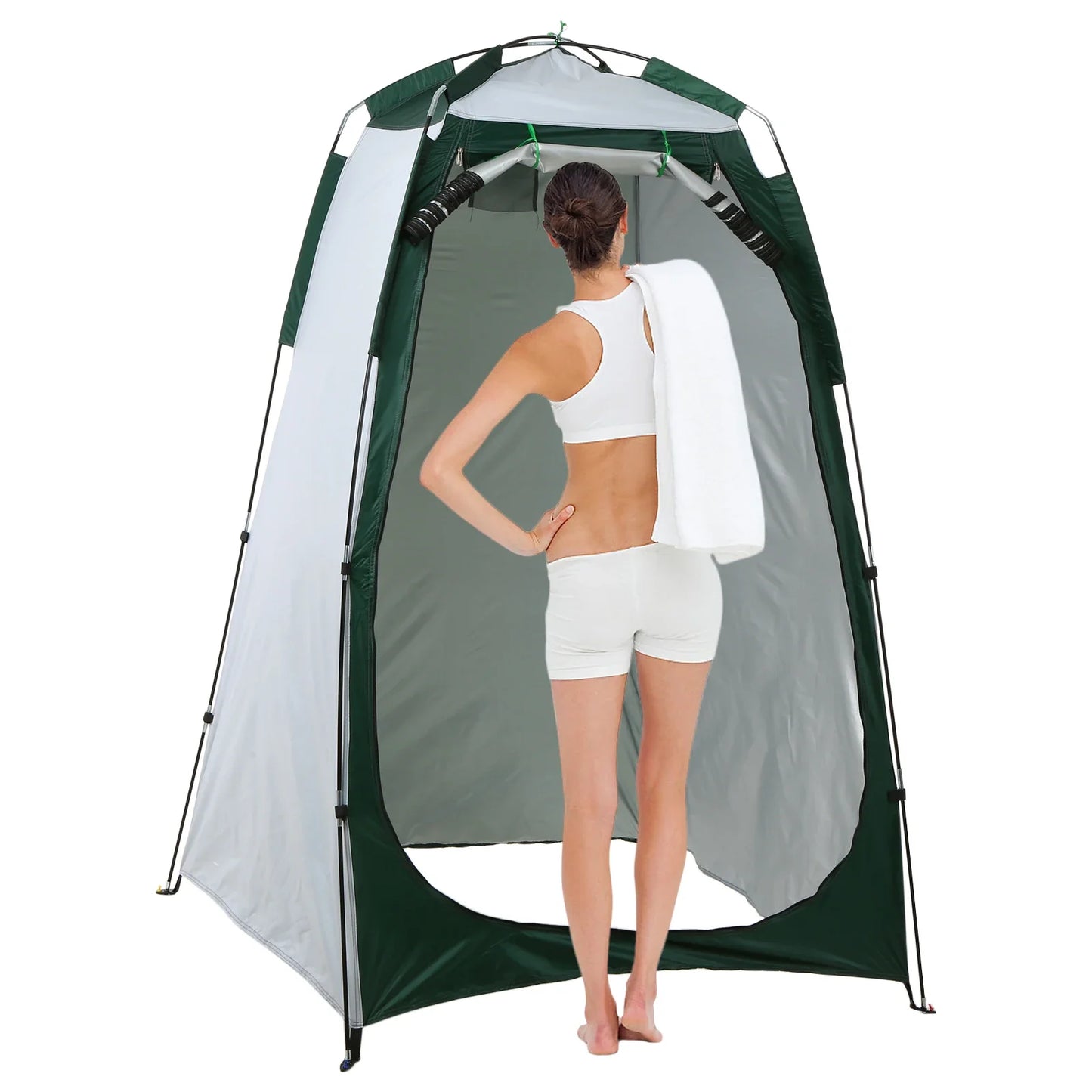 Portable Privacy Shelter Tent – Changing Room, Shower, Toilet, UV & Water-Resistant, 2 Colors