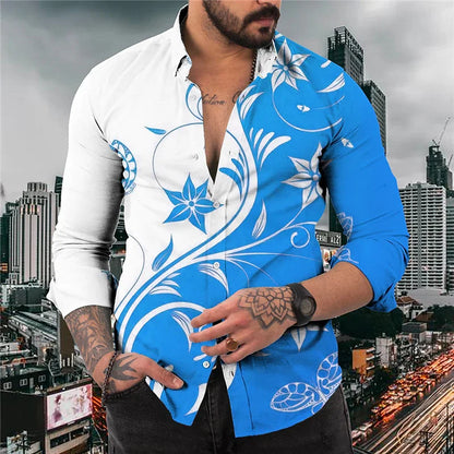 Men's casual shirts are fashionable, elegant, comfortable, slim and loose 2024 men's tops lightweight sports outdoor shirts