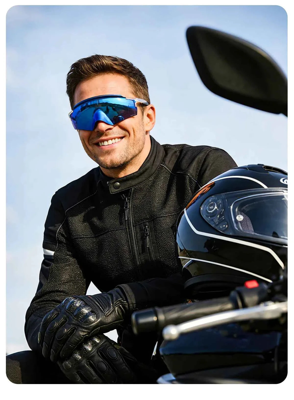 SCVCN New Eagle Beak Fashion Sunglasses Outdoor Cycling Climbing Glasses UV400 for Men Road Bike Women Sports Hiking Eyewear