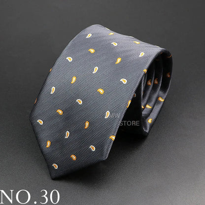 New Design Wedding Men Tie Green Wine Red Paisley Flower Animal Neckties Men Business Dropshipping Groom Collar Accessories Gift