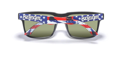 KDEAM Square Men's Polarized Sunglasses Outdoors Lifestyle Coating Sun Glasses New Matching Colors With Box