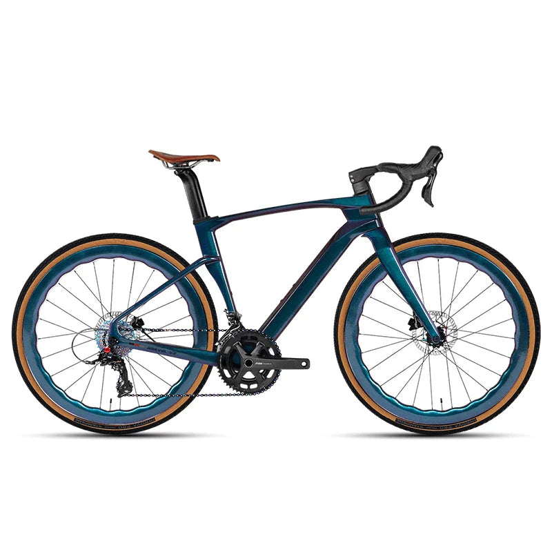 Twitter Carbon Wireless Gravel V3 Gravel Bike 700*40C WheelTop GEX-13S Electronic Road Disc Bicycle With 50mm Carbon Wheelsets