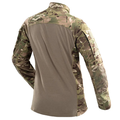 Men's Camouflage Hunting Combat T-Shirt – Tactical Outdoor Tee