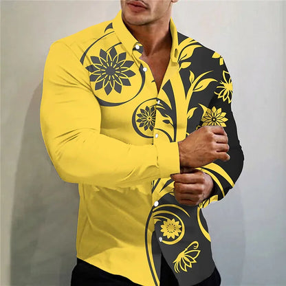 Men's casual shirts are fashionable, elegant, comfortable, slim and loose 2024 men's tops lightweight sports outdoor shirts