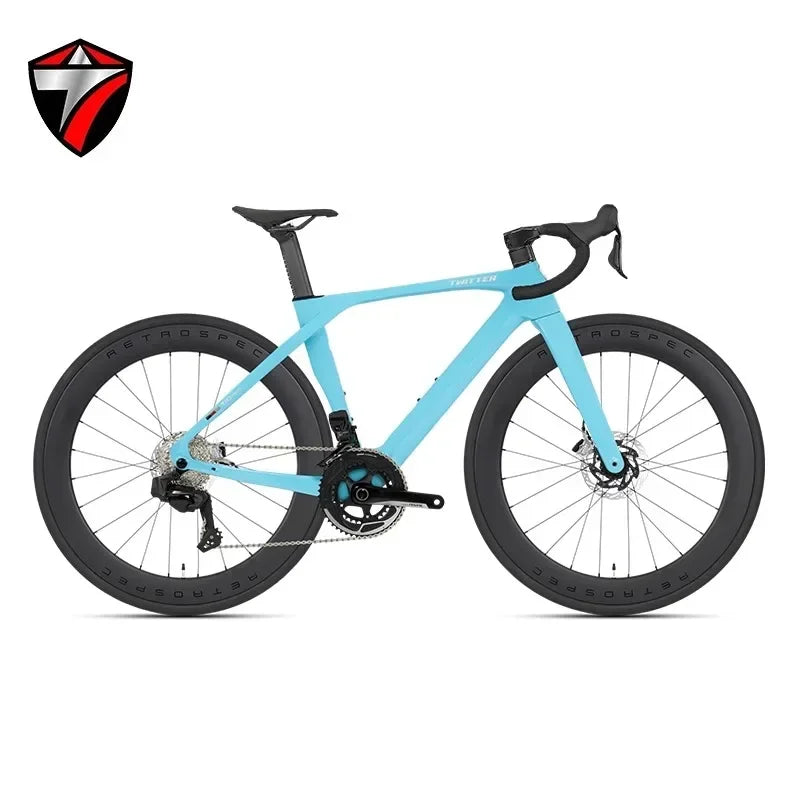 TWITTER T10pro Full Carbon Road Bike – EDS TX7100 24-Speed Electronic Shifting, 700C