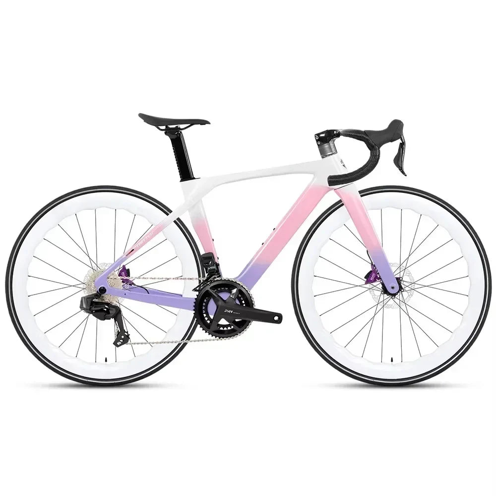 TWITTER T10pro Full Carbon Road Bike – EDS TX7100 24-Speed Electronic Shifting, 700C