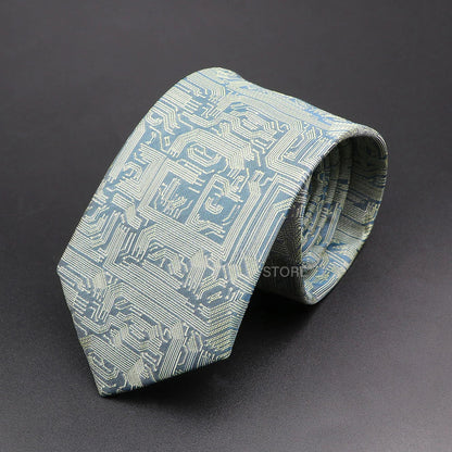 New Design Wedding Men Tie Green Wine Red Paisley Flower Animal Neckties Men Business Dropshipping Groom Collar Accessories Gift