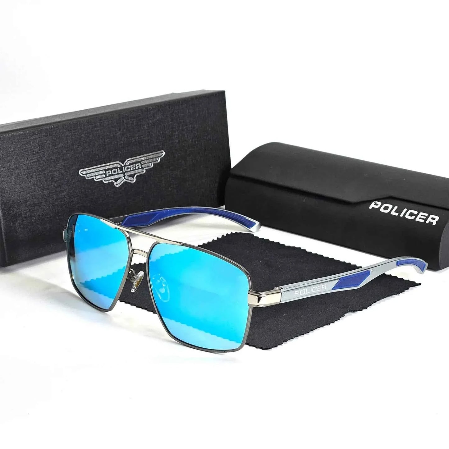Audi Sunglasses Polarized UV400 Driving Sunglasses for Men/Women Square Frame Glasses Wholesale Gift for Auto Enthusiasts 5571