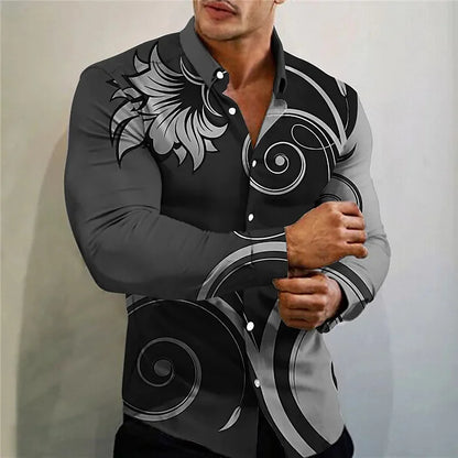 Men's casual shirts are fashionable, elegant, comfortable, slim and loose 2024 men's tops lightweight sports outdoor shirts